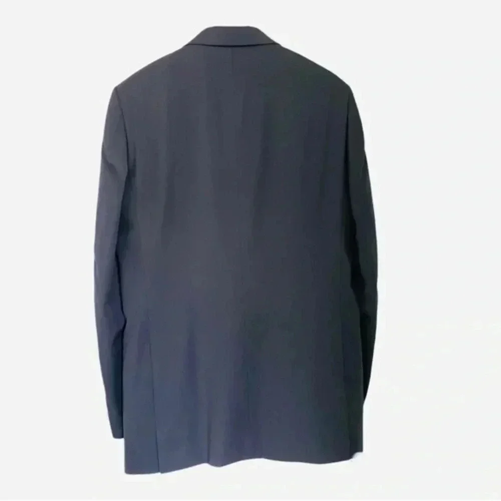 Alain Manoukian navy blue french designer made blazer size 52/44  Nwot